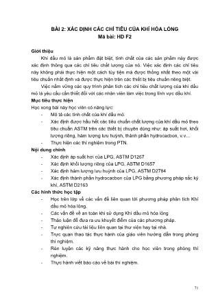 Giáo trình Phân tích dầu thô và khí (Phần 2)