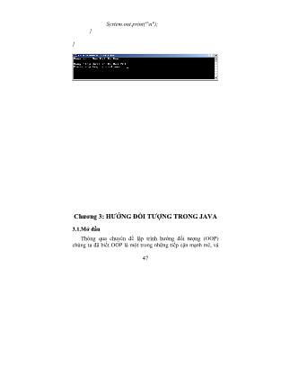 Giáo trình Java cơ bản (Phần 2)